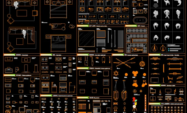 Thư Viện AutoCAD Nội Thất 3 Thư Viện AutoCAD Nội Thất 3