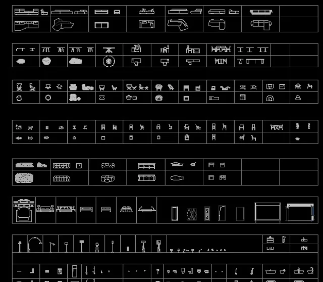 Thư Viện AutoCAD Nội Thất 9 Thư Viện AutoCAD Nội Thất 9