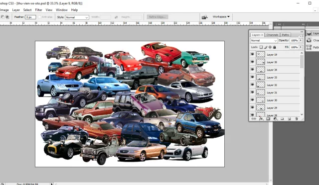  Thư Viện Photoshop Xe Hơi Xe Ô Tô  2