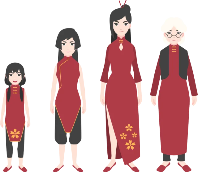  File Vector Áo Dài Việt Nam Corel Ai  10