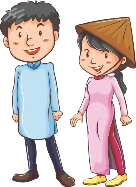  File Vector Áo Dài Việt Nam Corel Ai  9