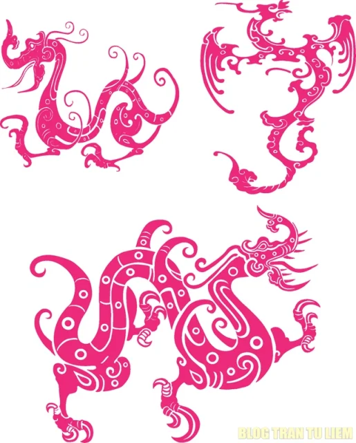 File vector vẽ Con Rồng Corel 3 File vector vẽ Con Rồng Corel 3