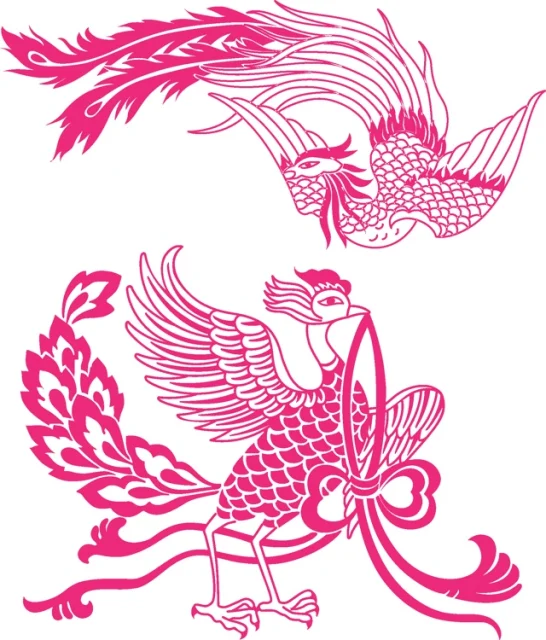  File Vector Chim Phượng Corel  11