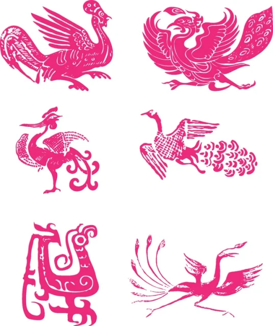  File Vector Chim Phượng Corel  3
