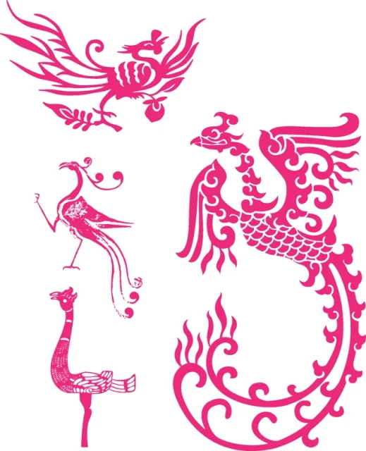  File Vector Chim Phượng Corel  8